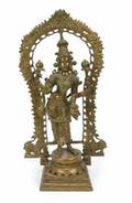 COPPER STATUE OF LAKSHMI