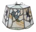 LEADED GLASS LAMP SHADE