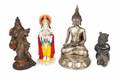 GROUP OF DEITY FIGURINES