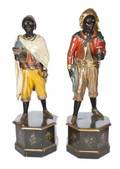 PAIR OF VENETIAN BLACKAMOORS