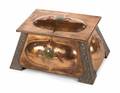 ART NOUVEAU COPPER COAL SCUTTLE