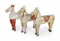 GROUP OF THREE CAROUSEL HORSES