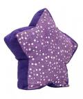 PURPLE STAR PILLOW
