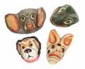 GROUP OF FOUR ANIMAL MASKS