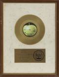 RINGO STARR RIAA WHITE MATTE AWARD