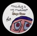 RINGO STARR SIGNED ART DRUMHEAD