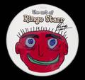 RINGO STARR SIGNED ART DRUMHEAD