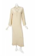 LUISE RAINER NOLAN MILLER CAFTAN GOWN