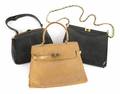 LUISE RAINER TEXTURED LEATHER PURSES