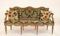 Louis XVI Style Carved Settee or Loveseat