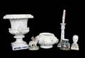 SID CAESAR GROUP OF ASSORTED CERAMIC ITEMS