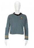 STAR TREK THE ORIGINAL SERIES SCIENCE STARFLEET DUTY TUNIC IN THE STYLE OF SPOCK