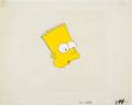 THE SIMPSONS BART SIMPSON ANIMATION CEL