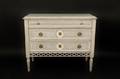Louis XVI Style Three Drawer Commode
