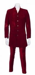 DAVY JONES STAGE WORN RED VELVET SUIT