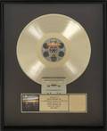 THE BEATLES GOLD RECORD AWARD