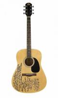 ARTIMUS PYLE INSCRIBED GUITAR
