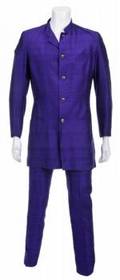 DAVY JONES PURPLE CONCERT WORN SUIT