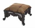 DAVY JONES CAST IRON OTTOMAN