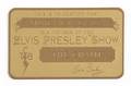 ELVIS PRESLEY GOLD ID BADGE GIVEN TO MUHAMMAD ALI