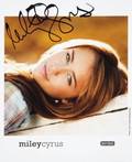 BRITNEY SPEARS AND MILEY CYRUS SIGNED ITEMS
