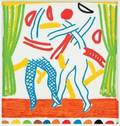DAVID HOCKNEY  TWO DANCERS vII