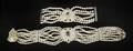 LONI ANDERSON COSTUME PEARL CHOKER AND BRACELET