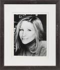 BARBRA STREISAND INSCRIBED PHOTOGRAPH