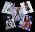 GISELE BUNDCHEN SIGNED PHOTOGRAPHS AND MAGAZINES