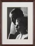 MIA FARROW AND FRANK SINATRA PHOTOGRAPH