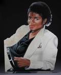 MICHAEL JACKSON RECORD STORE DISPLAY