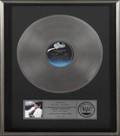 THRILLER PLATINUM RECORD AWARD