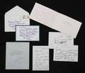 MIA FARROW COLLECTION OF LETTERS