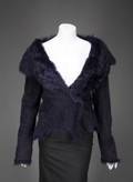 CHER PURPLE FUR LINED PLEIN SUD JACKET