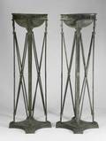 CHER BRONZE JARDINIERE STANDS