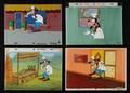 A GROUP OF WALT DISNEY MICKEY MOUSE AND GOOFY ANIMATION CELS