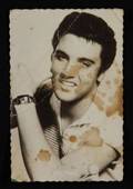 ELVIS PRESLEY SIGNED POSTCARD