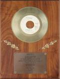 ELVIS PRESLEY GOLD AWARD FOR IN THE GHETTO