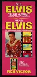 ELVIS BLUE HAWAII RCA PROMOTIONAL POSTER