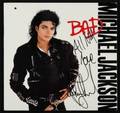 MICHAEL JACKSON SIGNED BAD ALBUM