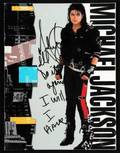 MICHAEL JACKSON SIGNED BAD PROGRAM