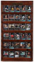 ENEMIES OF JAMES T KIRK STAR TREK CARD DISPLAY