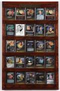 JAMES T KIRK STAR TREK CARD DISPLAY