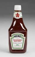 WILLIAM SHATNER CELEBRITY HEINZ KETCHUP BOTTLE