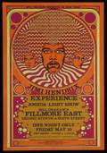 JIMI HENDRIX FILLMORE EAST POSTER
