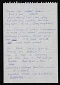 COURTNEY LOVE HANDWRITTEN LETTER