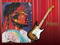 JIMI HENDRIX EXHIBITION SCRIM