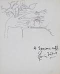 RONNIE WOOD DRAWING OF A TREE