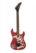 RONNIE WOOD SIGNED DEAN PROMOTIONAL GUITAR