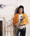 MICHAEL JACKSON SIGNED COLOR PHOTOGRAPH
